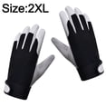 thumbnail image 2 of Guantes de jardinería híbridos transpirables Guantes de soldadura para manejo de carpintería en bicicleta de trabajo Adepaton Botas y Guantes, 2 of 5