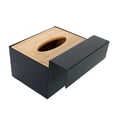 thumbnail image 3 of simhoa Glove Dispenser Rack Disposable Glove Storage Box for Office Home Countertop Wood, 3 of 8