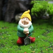 Hotiary Fairy Garden Accessories Outdoor Decor, 1PC Garden Gnome Figurines, Mini Gnome Figurines for Garden Decor, Flower Plant Pots Decor, Home Decoration