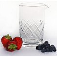 thumbnail image 3 of Cocktail Mixing Glass - Thick Weighted Bottom - Large 24oz 700ml - 2 Pack, 3 of 3