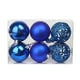 thumbnail image 1 of Fiudx Navidad Caja De 6 Uds. De Bolas De Navidad, Adorno Para Árbol De Navidad, Colgante De Navidad Para El Hogar, Regalo De Decoración Para Fiesta De Año Nuevo, 1 of 2