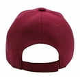 thumbnail image 4 of Classic Baseball Hat Custom A to Z Initial Team Letter, Burgundy Cap White Black Letter F, 4 of 5