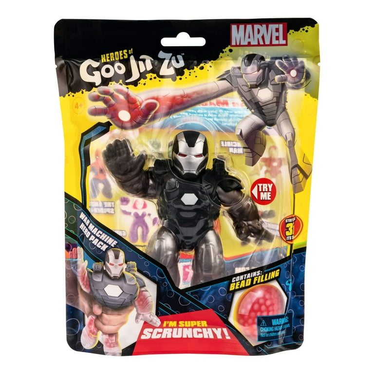 Heroes of Goo Jit Zu Marvel War Machine - Super Scrunchy