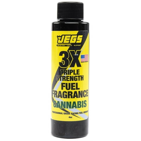 JEGS 63608 Fuel Fragrance Cannabis Scented 4 oz. Bottle Safe for All Internal