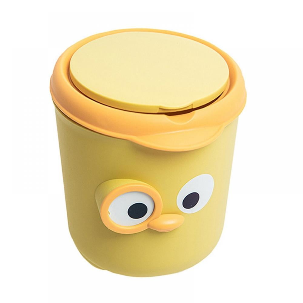 Cute Flip Trash Can Cute Animal Shape Trash Cans Cute Desktop Trash Can