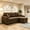 Coffee, variant on AUU L-Shape Convertible Sleeper Sectional Sofa with Pull-Out Bed, Reversible Chaise & Hidden Storage – Space-Saving Couch for Small Living Rooms, Apartments, or Guest Spaces