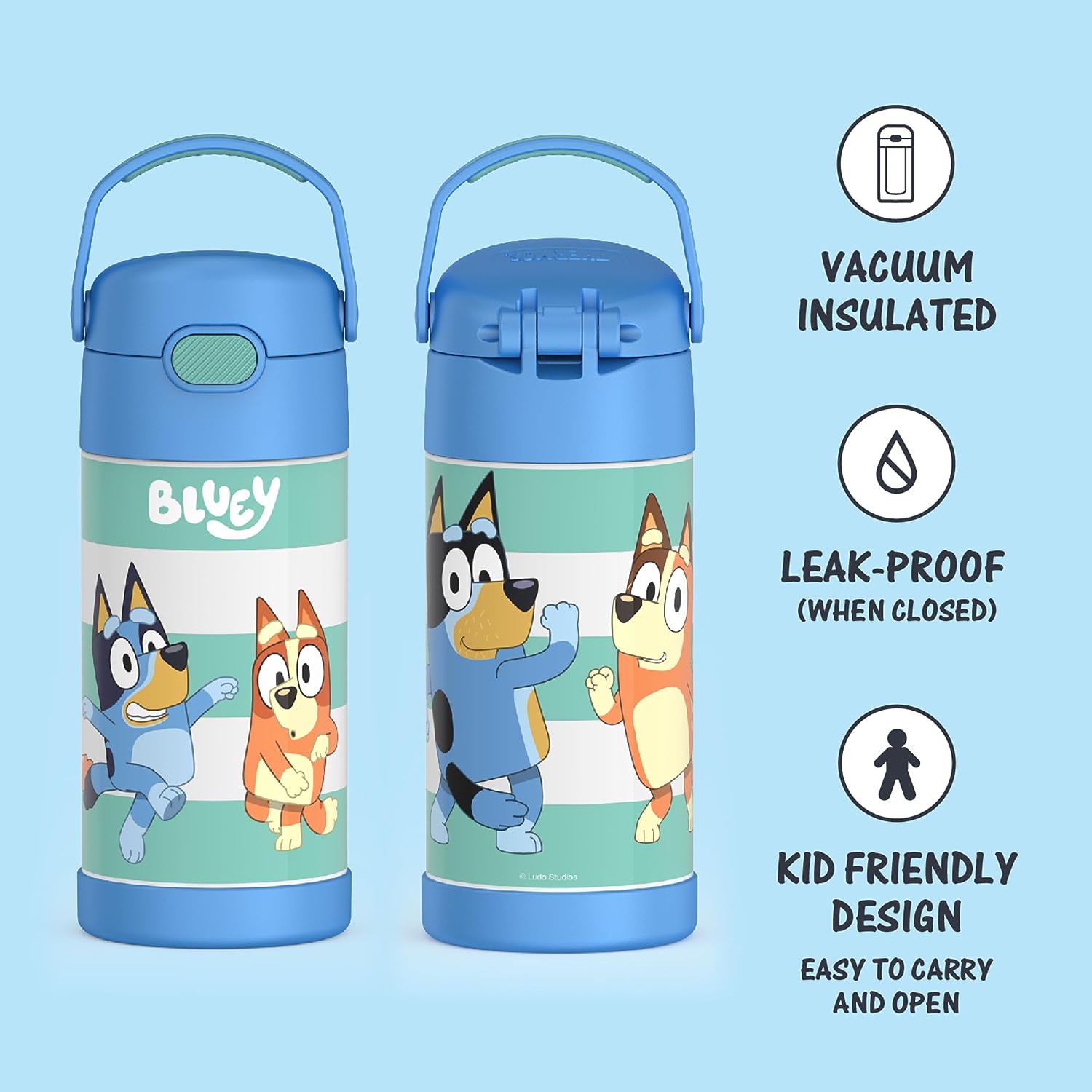 Safta Bluey Thermos Breakfast Bag – Sac Isotherme Pour Petit-déjeuner – Taille Unique – Licencié Bluey