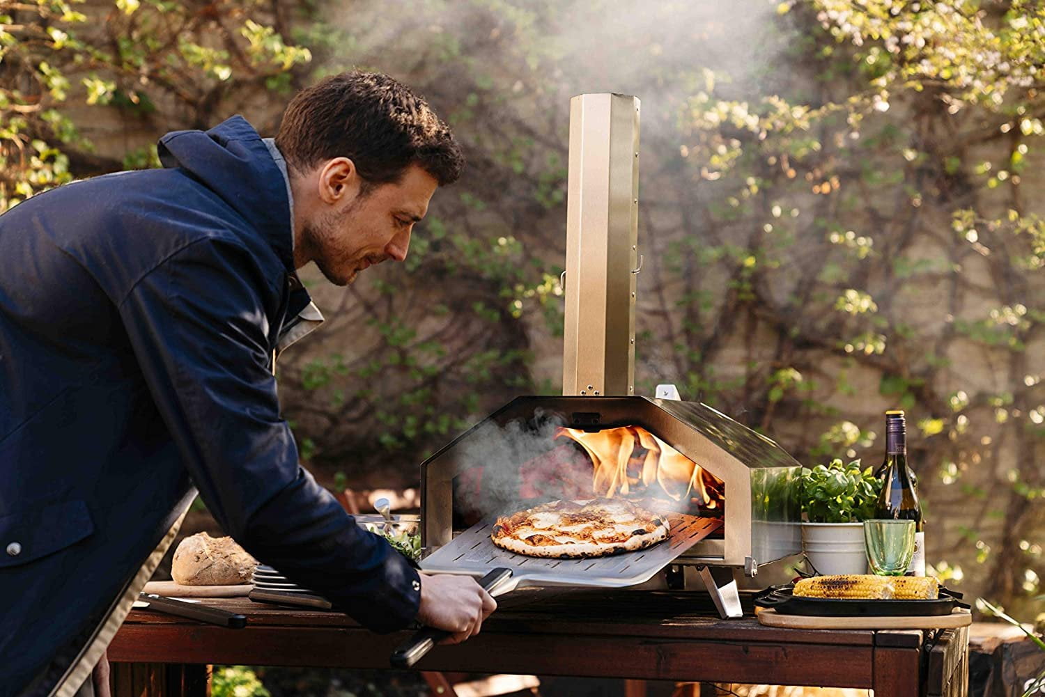 Buy Ooni 14 Perforated Pizza Peel Long Handle Perforated Aluminium