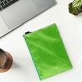 thumbnail image 3 of KQJQS Waterproof Zipper File Bags, 3 Pack A4 Document Holders Pencil Pouch for Office, Green, 3 of 5