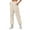 Beige, variant on UJNDER Women's Lined Sweatpants Joggers Workout High Waisted Yoga Pants with Pockets Beige L