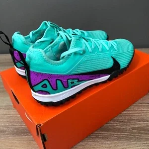 Nike Zoom Vapor 15 Pro TF Hyper Turq Soccer Cleats DJ5605 300 Men