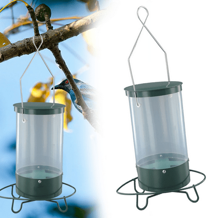 Fakrich Bird Feeder, Bird Feeder for Bird Lovers, Large Capacity Design, Squirrel Proof Bird feeders, Wild Bird Feeder