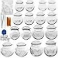 thumbnail image 3 of Professional Chinese Acupoint Cupping Therapy Sets, 16 Pcs Glass Cupping Set, 3 of 4