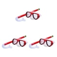 thumbnail image 4 of Protector facial Soidarity para niños Ajustable Deporte exterior Piscina subacuática Rojo, 4 of 6