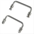 thumbnail image 1 of 304 Stainless Steel Folding Handle 90 Degree 2Pack Hole Center 3.93in, 1 of 5