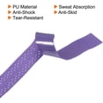 thumbnail image 4 of Unique Bargains 43.3' Non-Slip PU Tennis Racket Overgrip Tape Wraps with Hole Purple 12 Pack, 4 of 7