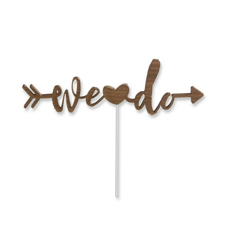 We Do Cake Topper