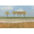 thumbnail image 2 of Wiens, James 32x23 Gold Ornate Wood Framed with Double Matting Museum Art Print Titled - Landscape Horizon, 2 of 4