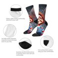 thumbnail image 4 of Saiise Chucky Funny Socks Men Women Adults Novelty Graphic Crew Tube Socks Crazy Design Casual Dress Socks for Sports,Running,Travel, 4 of 7