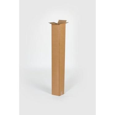 8" x 8" x 48" ECT-32 Tall Corrugated Boxes, 20/Case