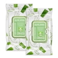 thumbnail image 1 of Toallitas limpiadoras de maquillaje Body Prescription – Toallitas faciales suaves y eficaces, 50 unidades (paquete de 2) Aloe Vera, 1 of 5