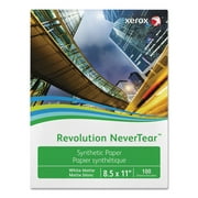 Revolution NeverTear 5 mil, 8.5 x 11, Smooth White, 500/Ream