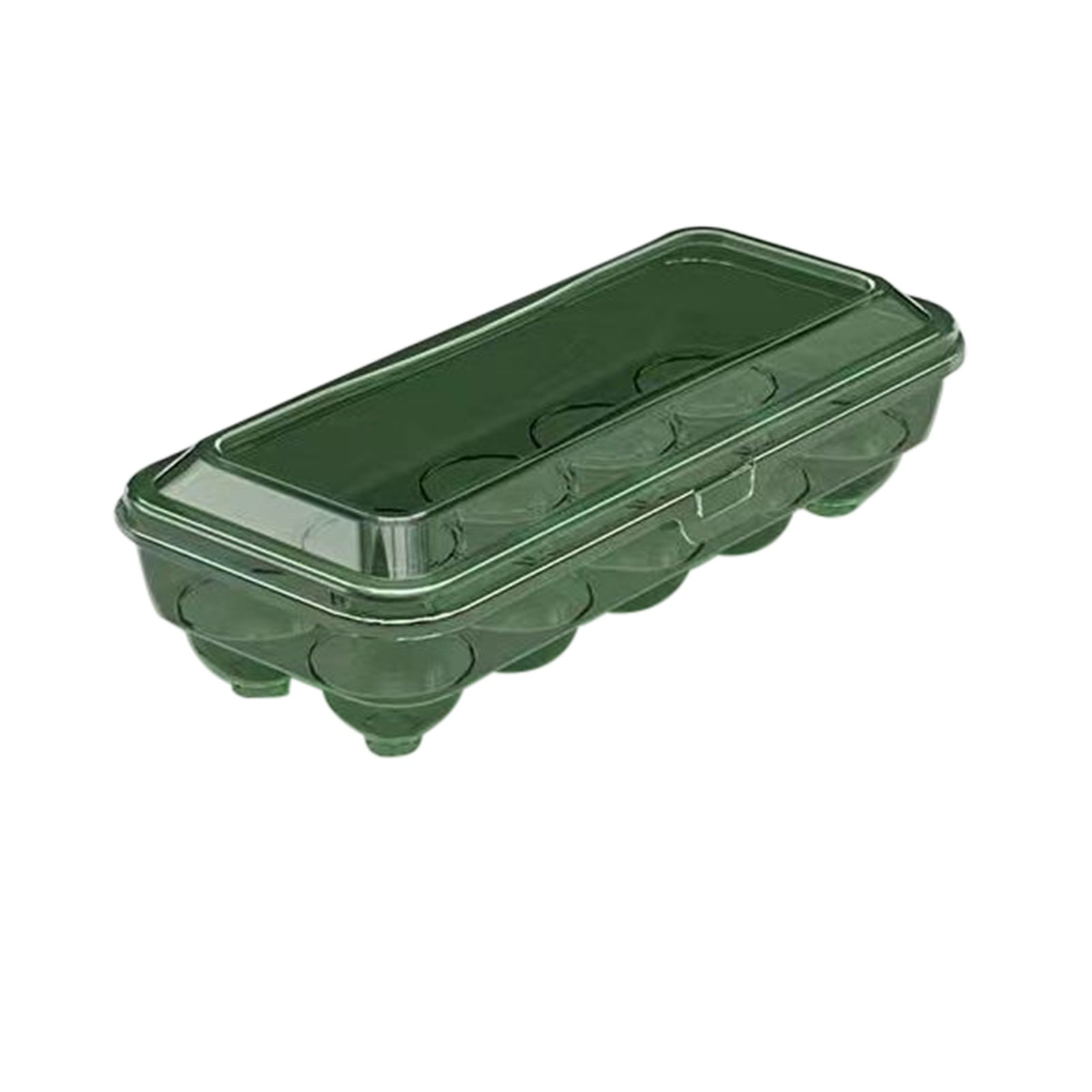 Dusknt Egg Rack with Lid Storage Box Refrigerator Dedicated Storage and Organization Artifact Food Grade Kitchen Fresh-Keeping Box B,1X Egg Storage Box, Storage Rack Clearance Sale!