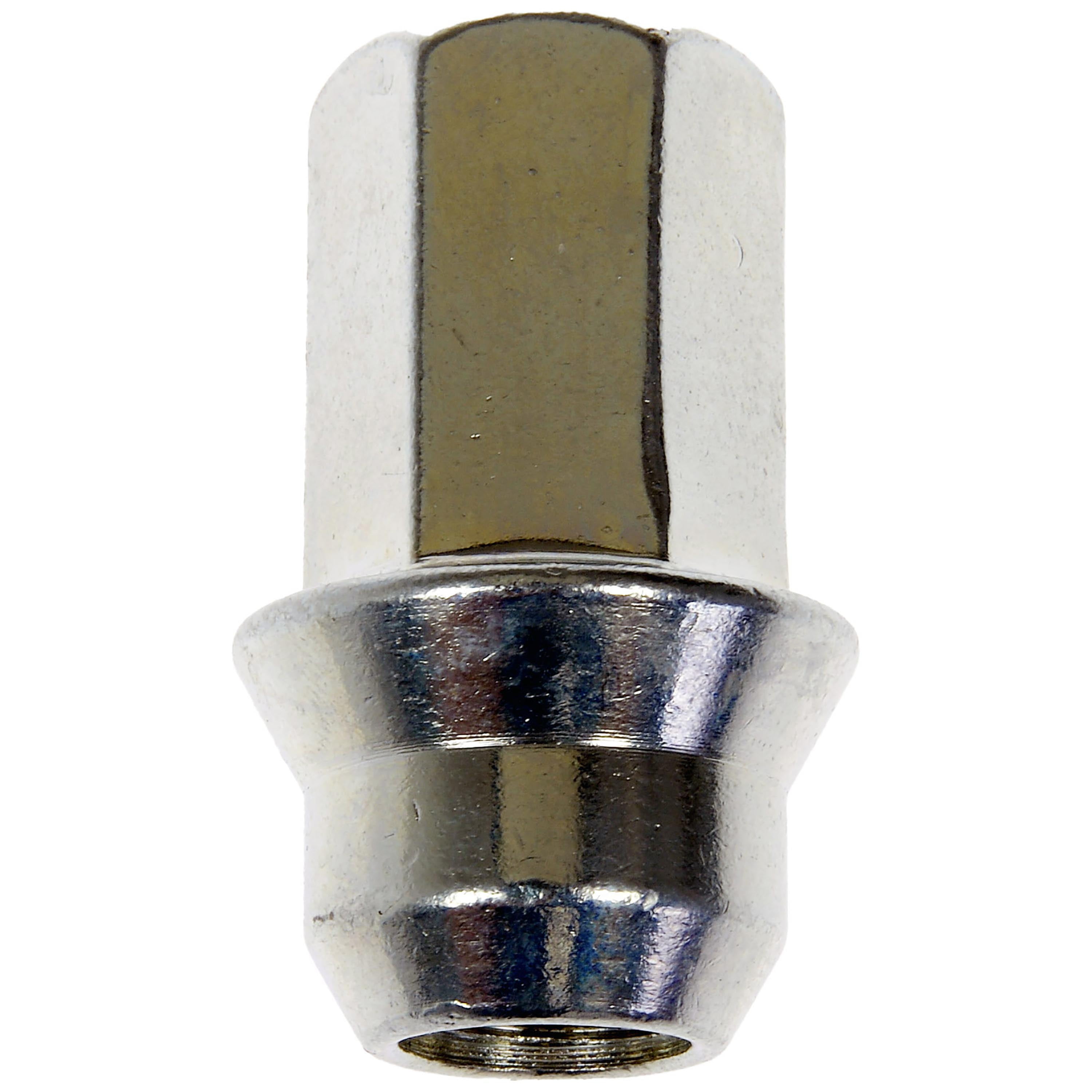 Dorman 611-181 Wheel Nut M12-1.50 Flattop - 19mm Hex, 43.1mm Length for Specific Models (Pack of 10) (OE FIX)