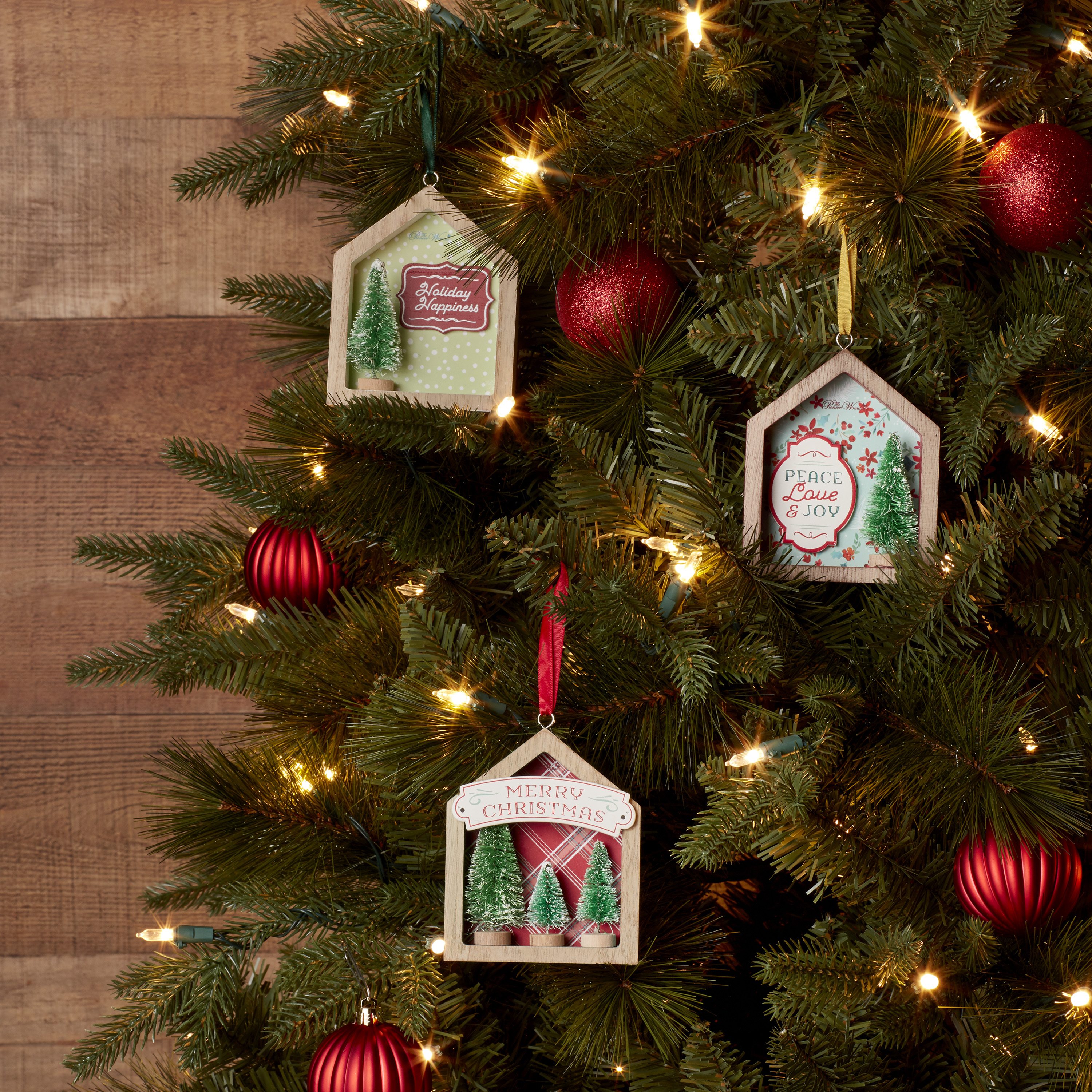 The Pioneer Woman House Shadowbox 3-Piece Ornament Bundle - image 2 of 5