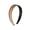 Black, variant on Motique Accessories 1.25 Inch Wide Satin Non Slip Hard Headband with No Teeth