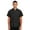 02-Black, variant on Doomiva Unisex Chef Coat Pressional Hotel Kitchen Chef Jacket Men Women Restaurant Canteen Working Uniform Red M