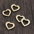 thumbnail image 2 of MLINS  100 Pcs Small Wood Hearts Craft Embellishments Supplies Decor, 2 of 8
