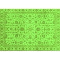 thumbnail image 1 of Ahgly Company Indoor Rectangle Oriental Green Modern Area Rugs, 2' x 3', 1 of 4