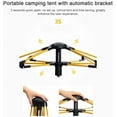 thumbnail image 3 of Tignapoo Quick-Set 3-4 Person Dome Tent with UV Protection, 2 Doors & Windows, Windproof & Waterproof for Outdoor Camping, Hiking, Beach - Dark Green/Blue, 3 of 5