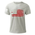 thumbnail image 3 of Tops para hombre, blusas y camisas de cuello redondo y manga corta para hombre, jersey informal con cuello redondo estampado para hombre, pantalones cortos deportivos para fitness, blusa de algodón y, 3 of 4
