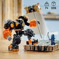 thumbnail image 4 of LEGO NINJAGO Cole’s Elemental Earth Mech Mini Ninja Toy, Customizable Action Figure Adventure Toy with Cole and Wolf Warrior Minifigures, Ninja Gift for Boys, Girls and Kids Ages 7 and Up, 71806, 4 of 6