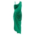 thumbnail image 4 of DHFJKG Dresses For Women Sequin Side Slit Asymmetrical One Shoulder Party Maxi Dress Elegant Evening Gown Trendy Dresses, 4 of 6