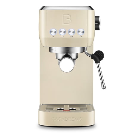 CASABREWS 3700 Essential 20-Bar Espresso Machine and Coffee Maker, Cream