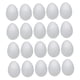 thumbnail image 4 of Huevos de Pascua Pintables Versátiles Suaves Blancos Sin Terminar Artesanía de Huevos de Espuma Manualidades 20 piezas de 8 cm, 4 of 9