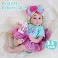 thumbnail image 2 of Muñeca Reborn Milidool realista para niña recién nacida de 56 cm con Acc, 2 of 6