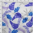 thumbnail image 4 of oneOone Polyester Spandex Blue Fabric Tropical Sewing Material Print Fabric By The Yard 56 Inch Wide, 4 of 4