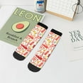thumbnail image 7 of Pofeuu Firefighter Icons Print 30cm Socks, Adult Running Hiking Socks for Youth and Adult, 7 of 7