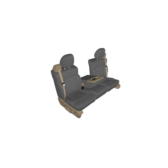 C1999 2003-2007 Chevy Silverado, Avalanche and GMC Sierra Front Captain Chairs With Dual Electric Seats with Seat Belts in DRT Camo Endura