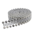 thumbnail image 1 of AMLESO 5 Yards 4.57m Diamond Rhinestone Mesh Wrap Ribbon Bling Bling Bulk, 27mm., 1 of 8