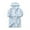 Blue, variant on PINQI Kid Fashion Night Robe Set Toddler Baby Boys Girls Cartoon Bathrobes Hooded Warm Flannel Night-Robe Sleepwear Pajamas Robe