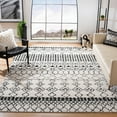 thumbnail image 3 of SAFAVIEH Tulum Coriander Moroccan Geometric Area Rug, 10' x 13', Ivory/Black, 3 of 8