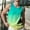 Green, variant on DJDLJWCJ Mens Workout Tank Tops Crewneck Gradient Slim Shirt Multicolor Summer Sports Sleeveless Tops Button Light Blue S