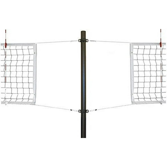 First Team Stellar Express-SBS Aluminum Recreational Aluminum Volleyball System with Sockets44; Grey