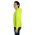 thumbnail image 3 of Champion B63284163 Mens Packable Quarter-Zip Jacket, Safety Green - Small, 3 of 3