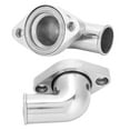 thumbnail image 4 of Junta de termostato de cuello de agua giratorio de 90° de aluminio para Chevy, accesorio de repuesto para cuello de agua SBC, 4 of 5